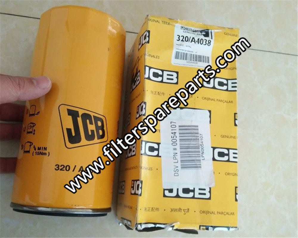 320-A4038 JCB OIL FILTER FOR TRACTOR - Click Image to Close